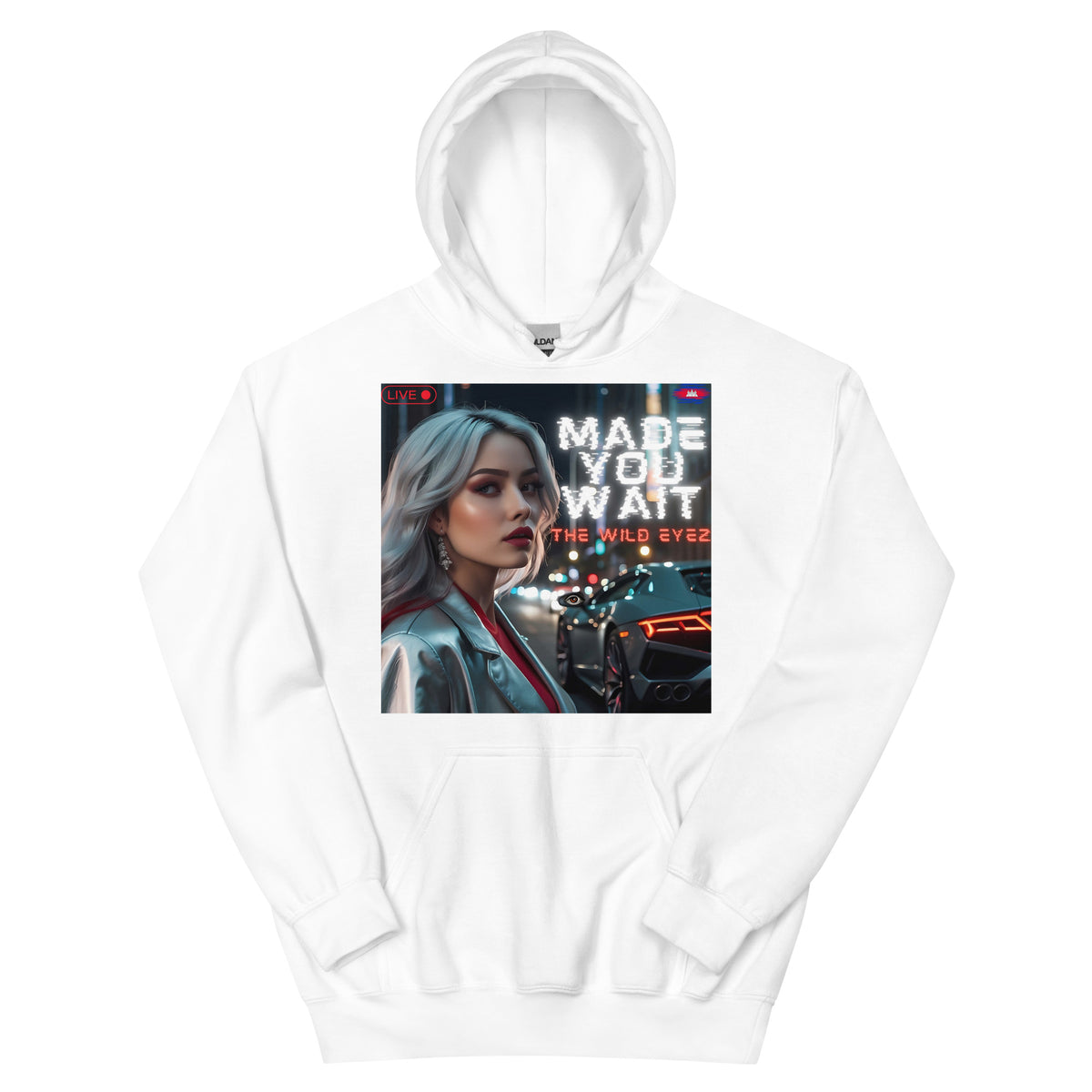 THE WILD EYEZ ALBUM COVER MADE YOU WAIT HOODIE