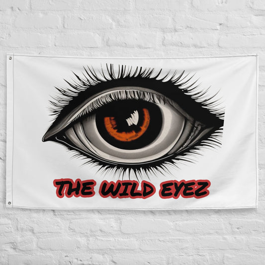 THE WILD EYEZ LOGO FLAG