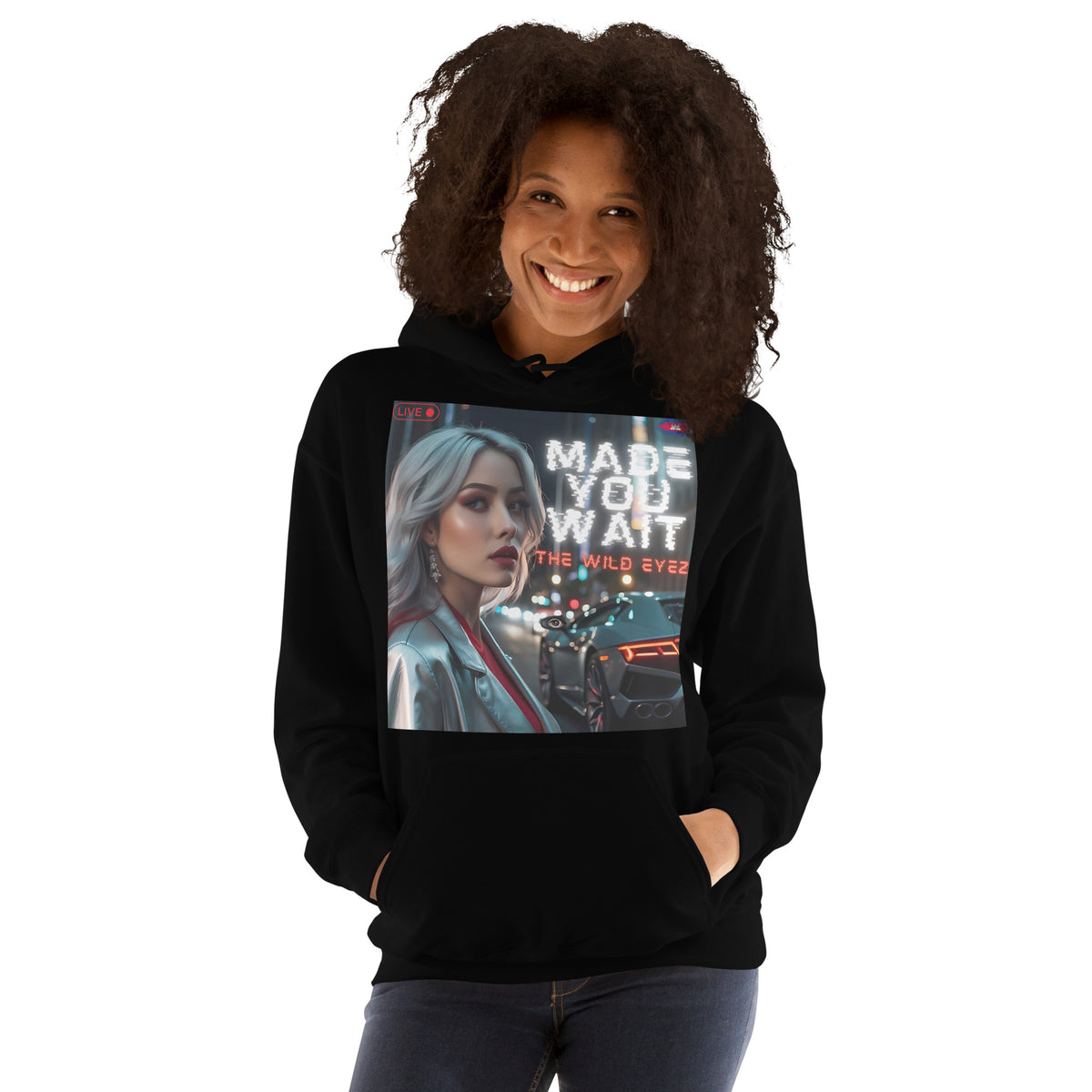 THE WILD EYEZ ALBUM COVER MADE YOU WAIT HOODIE