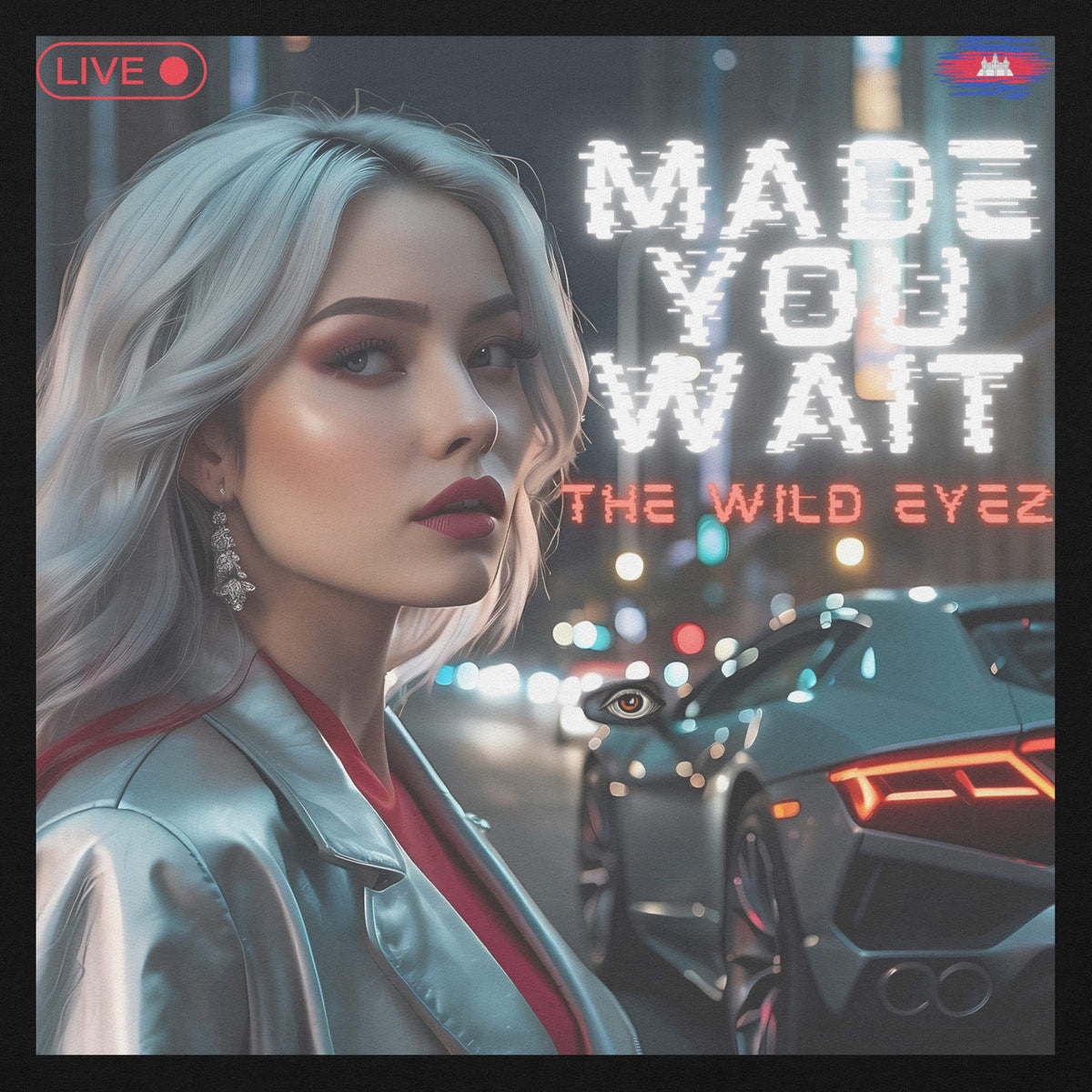 THE WILD EYEZ ALBUM COVER MADE YOU WAIT HOODIE