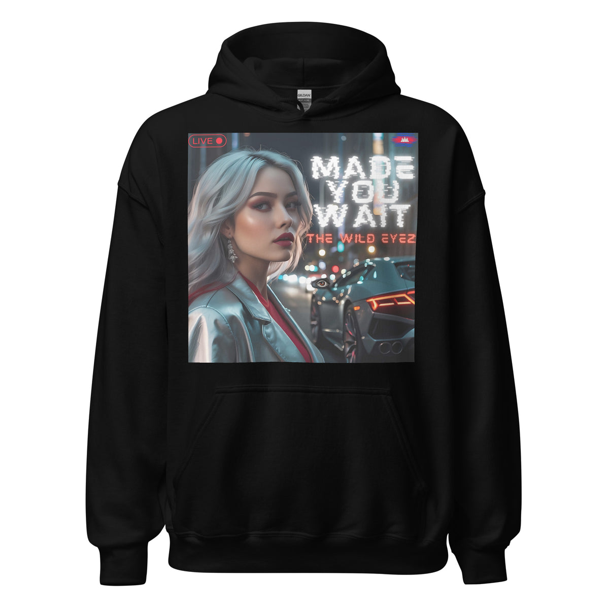 THE WILD EYEZ ALBUM COVER MADE YOU WAIT HOODIE