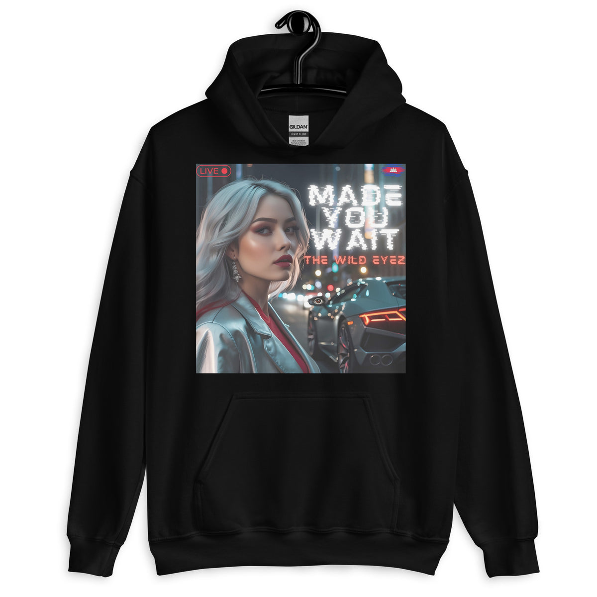 THE WILD EYEZ ALBUM COVER MADE YOU WAIT HOODIE