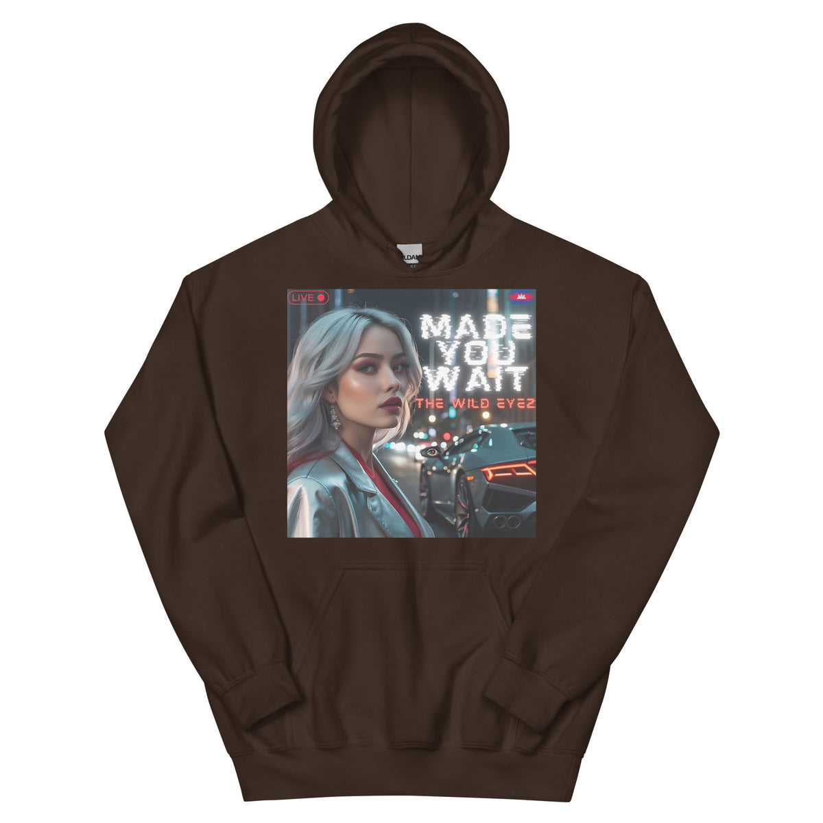 THE WILD EYEZ ALBUM COVER MADE YOU WAIT HOODIE