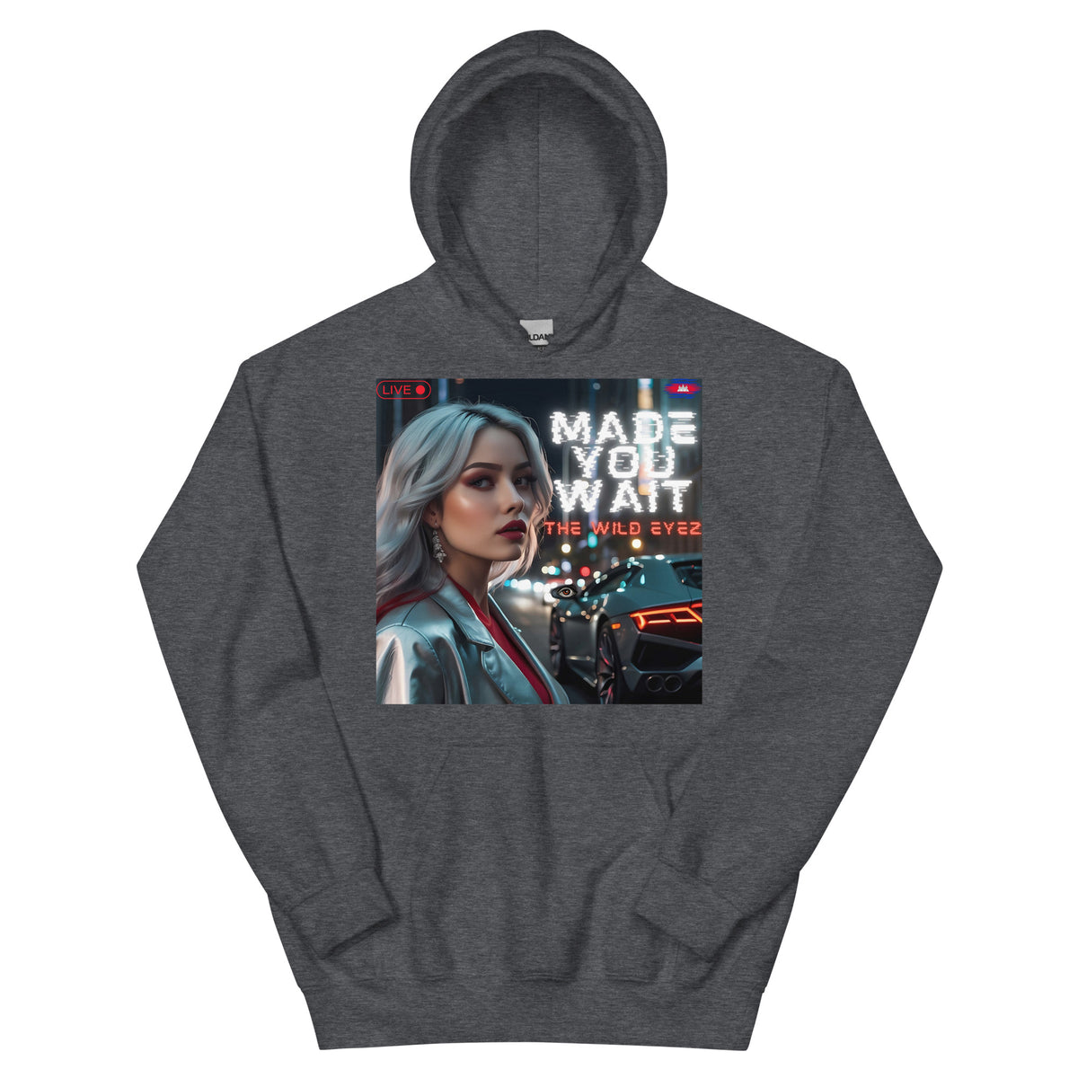 THE WILD EYEZ ALBUM COVER MADE YOU WAIT HOODIE