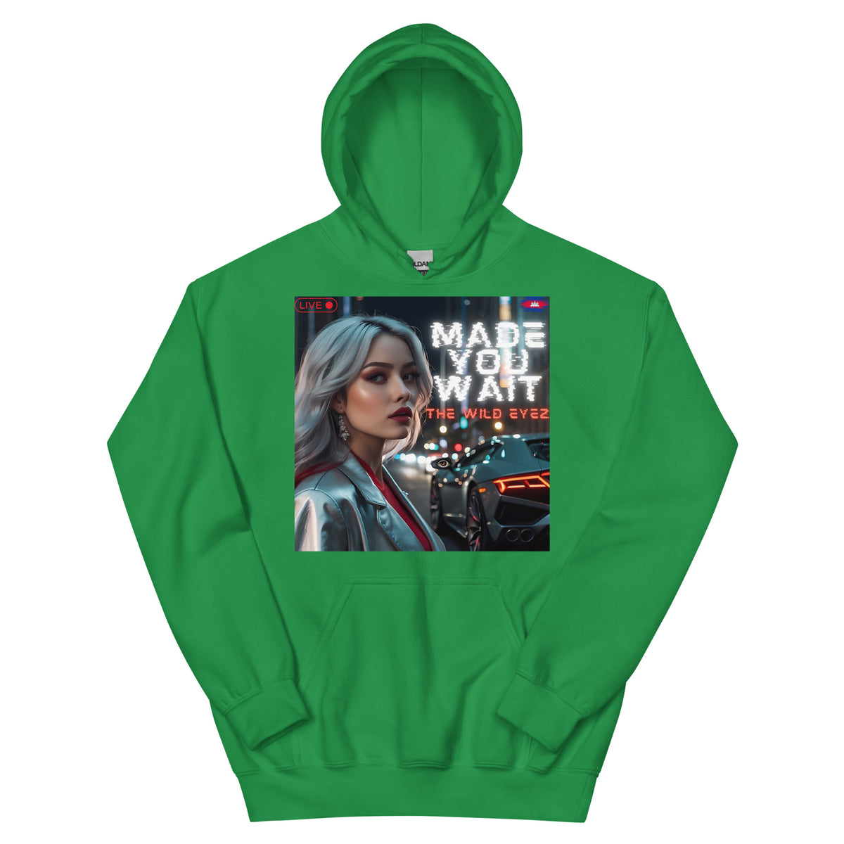 THE WILD EYEZ ALBUM COVER MADE YOU WAIT HOODIE