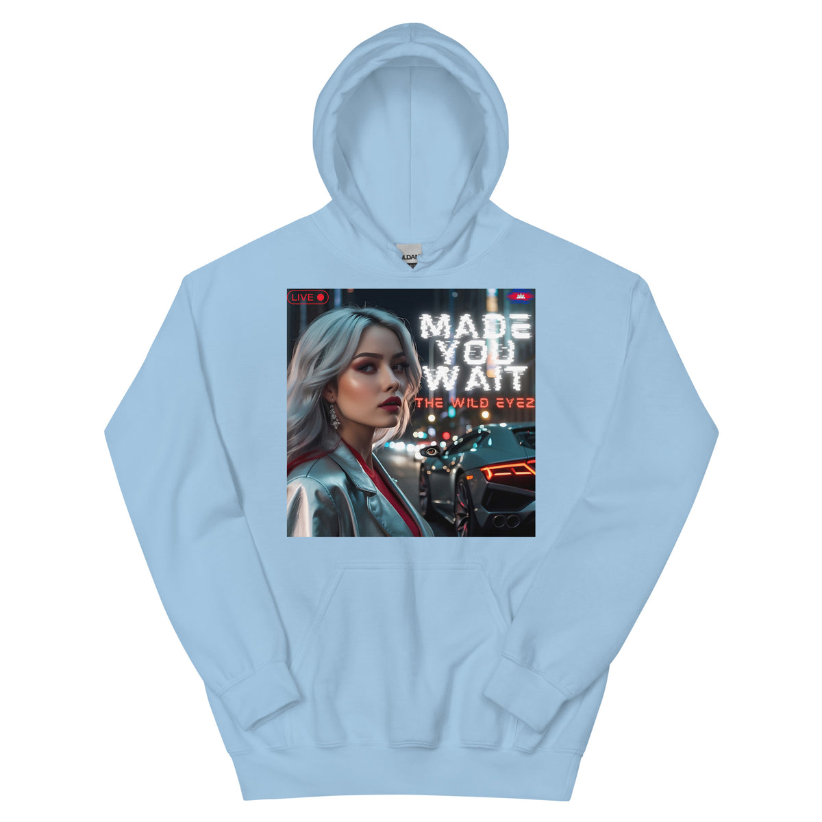 THE WILD EYEZ ALBUM COVER MADE YOU WAIT HOODIE