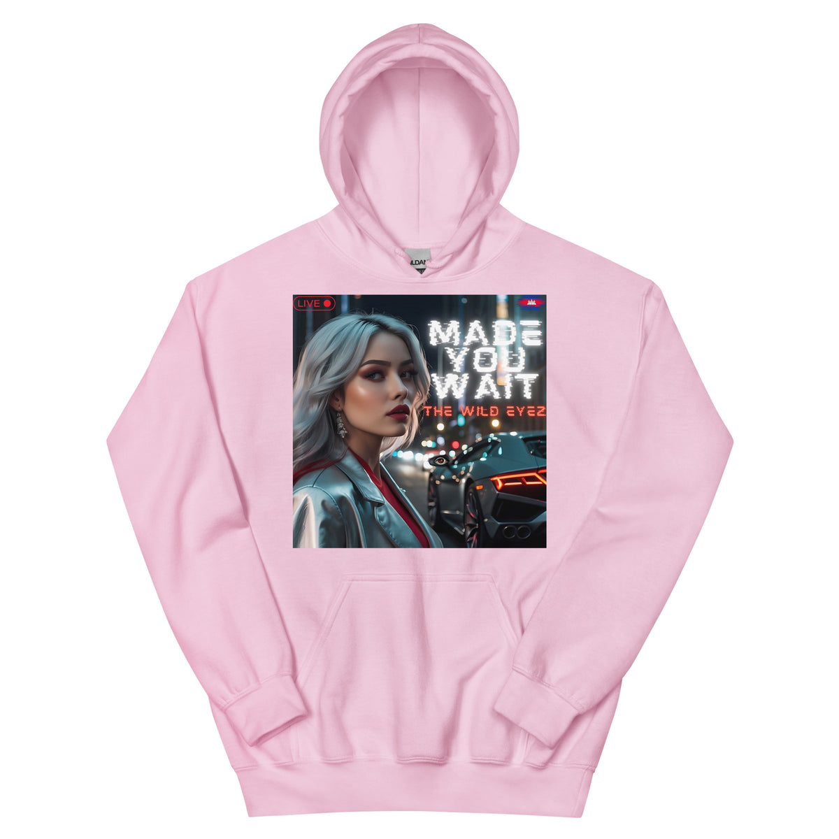 THE WILD EYEZ ALBUM COVER MADE YOU WAIT HOODIE