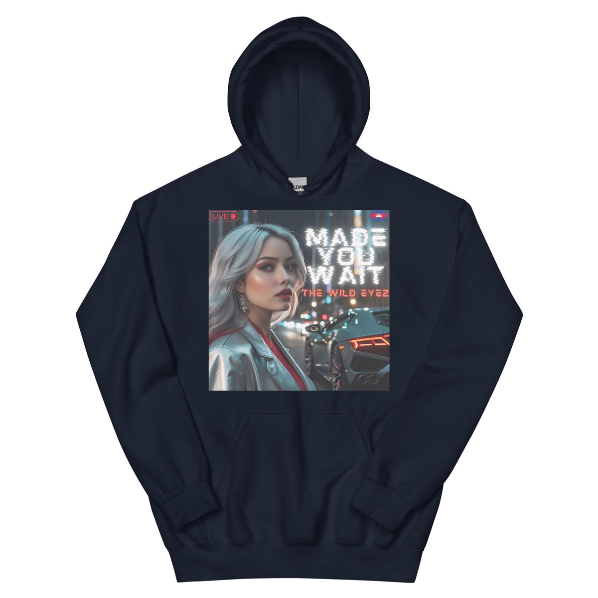 THE WILD EYEZ ALBUM COVER MADE YOU WAIT HOODIE