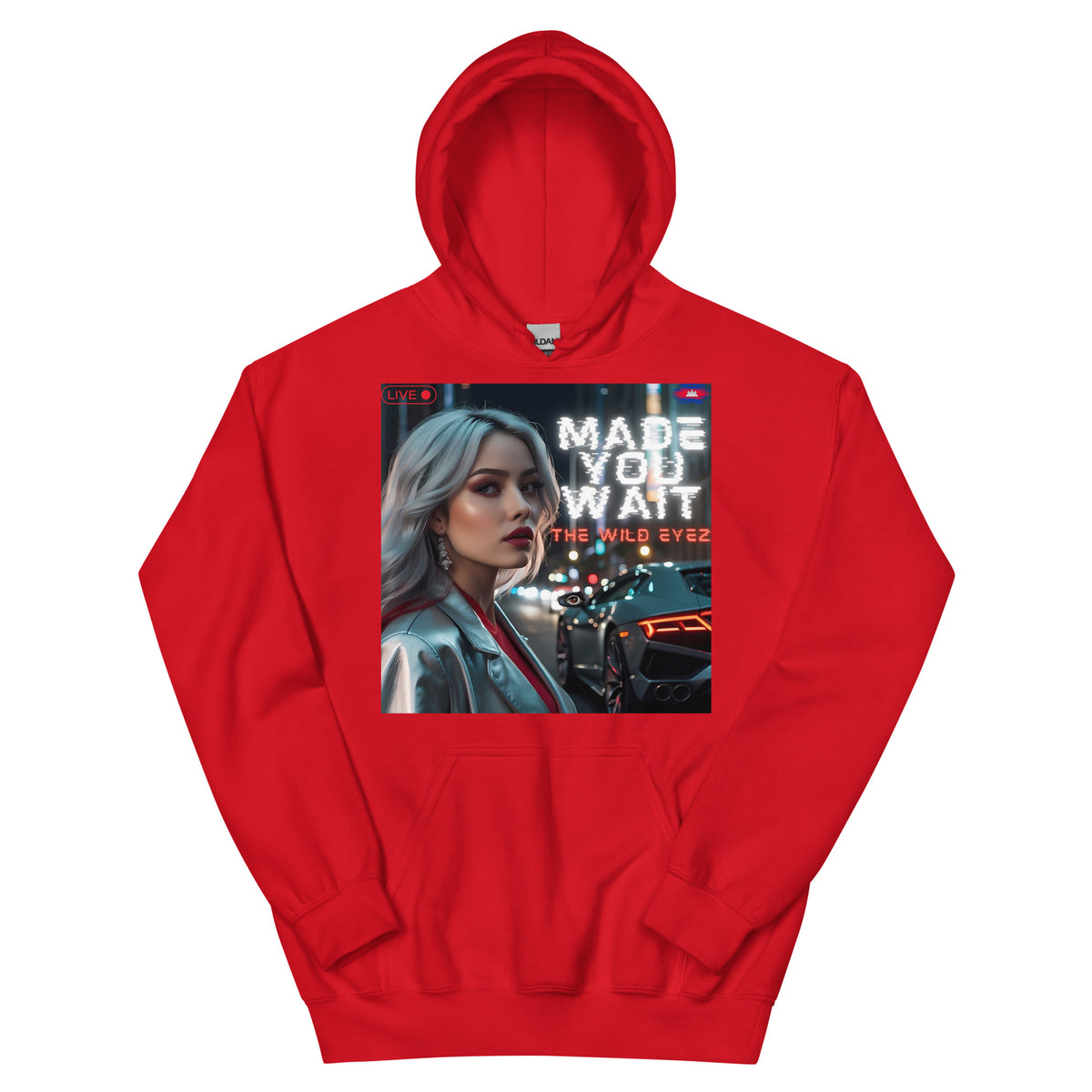 THE WILD EYEZ ALBUM COVER MADE YOU WAIT HOODIE