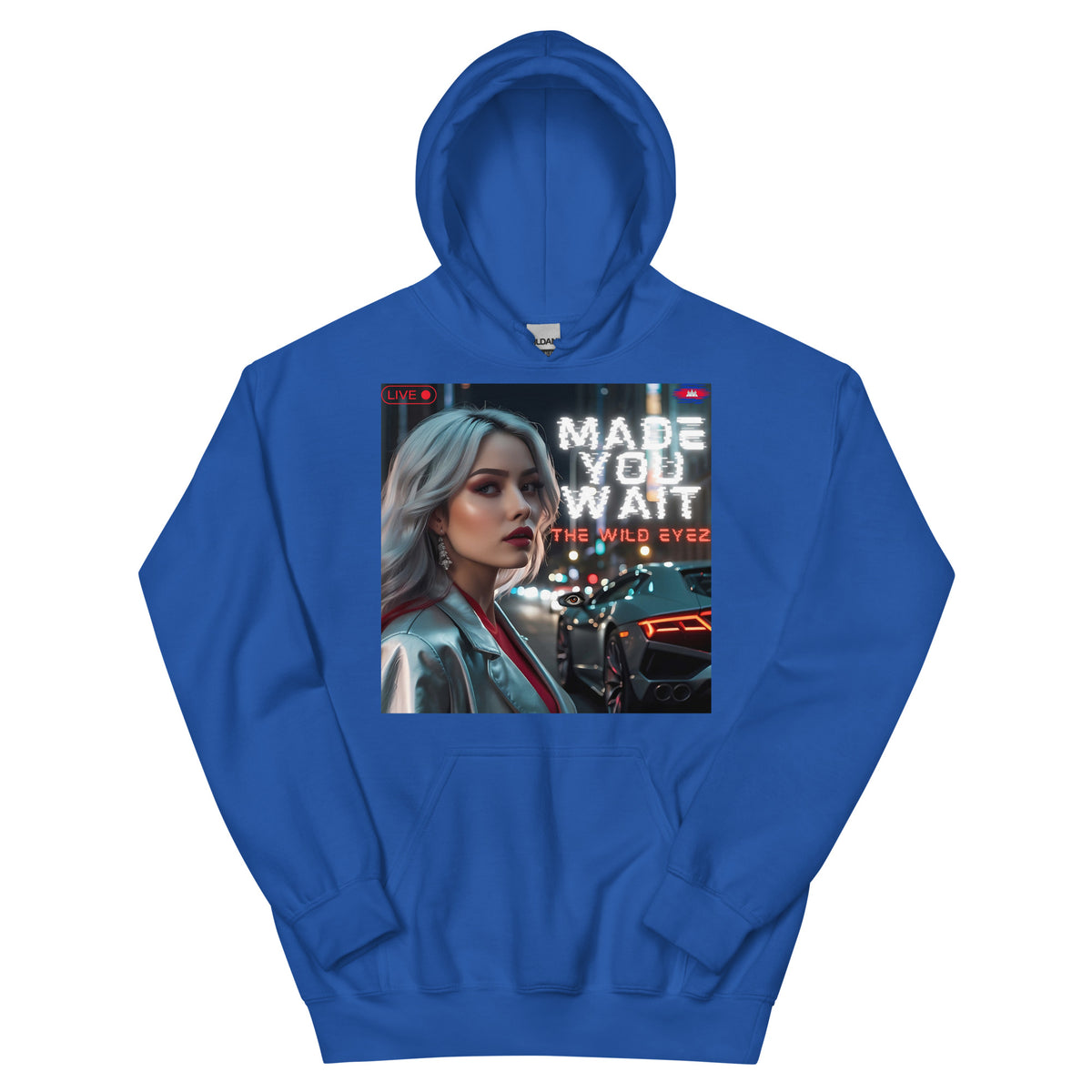 THE WILD EYEZ ALBUM COVER MADE YOU WAIT HOODIE
